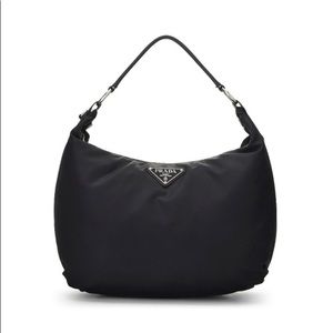 Authentic Prada Nylon Hobo Bag